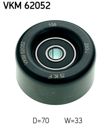 SKF Umlenk-/Führungsrolle, Keilrippenriemen